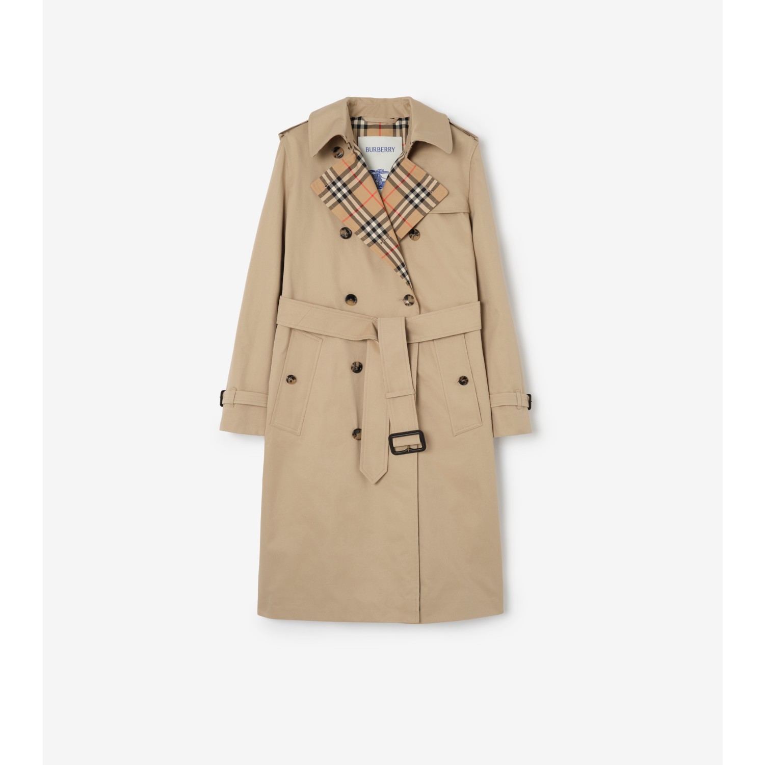 Long Gabardine Lakefield Trench Coat