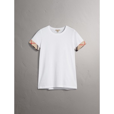 burberry t shirt womens white