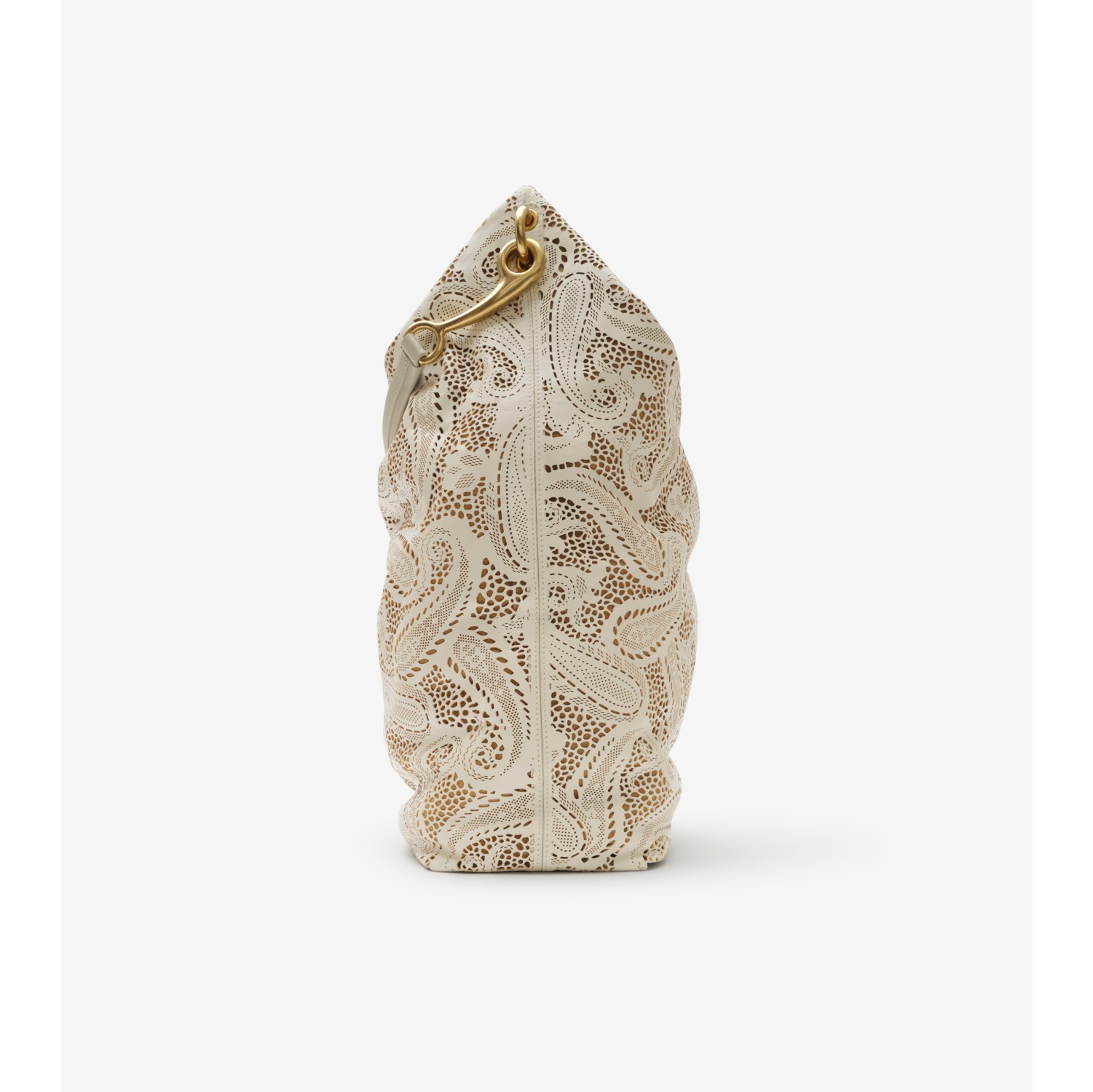 Large Bridle Tote in Soap beige - Women, Leather | Burberry® Official
