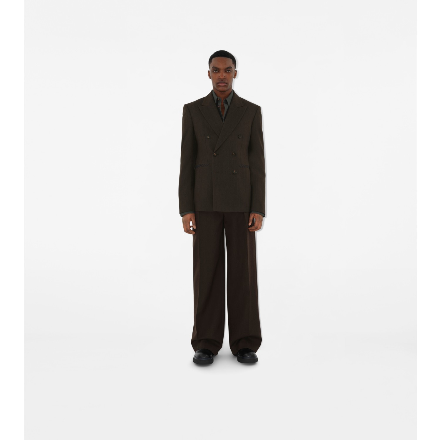 Wool Tailored Trousers