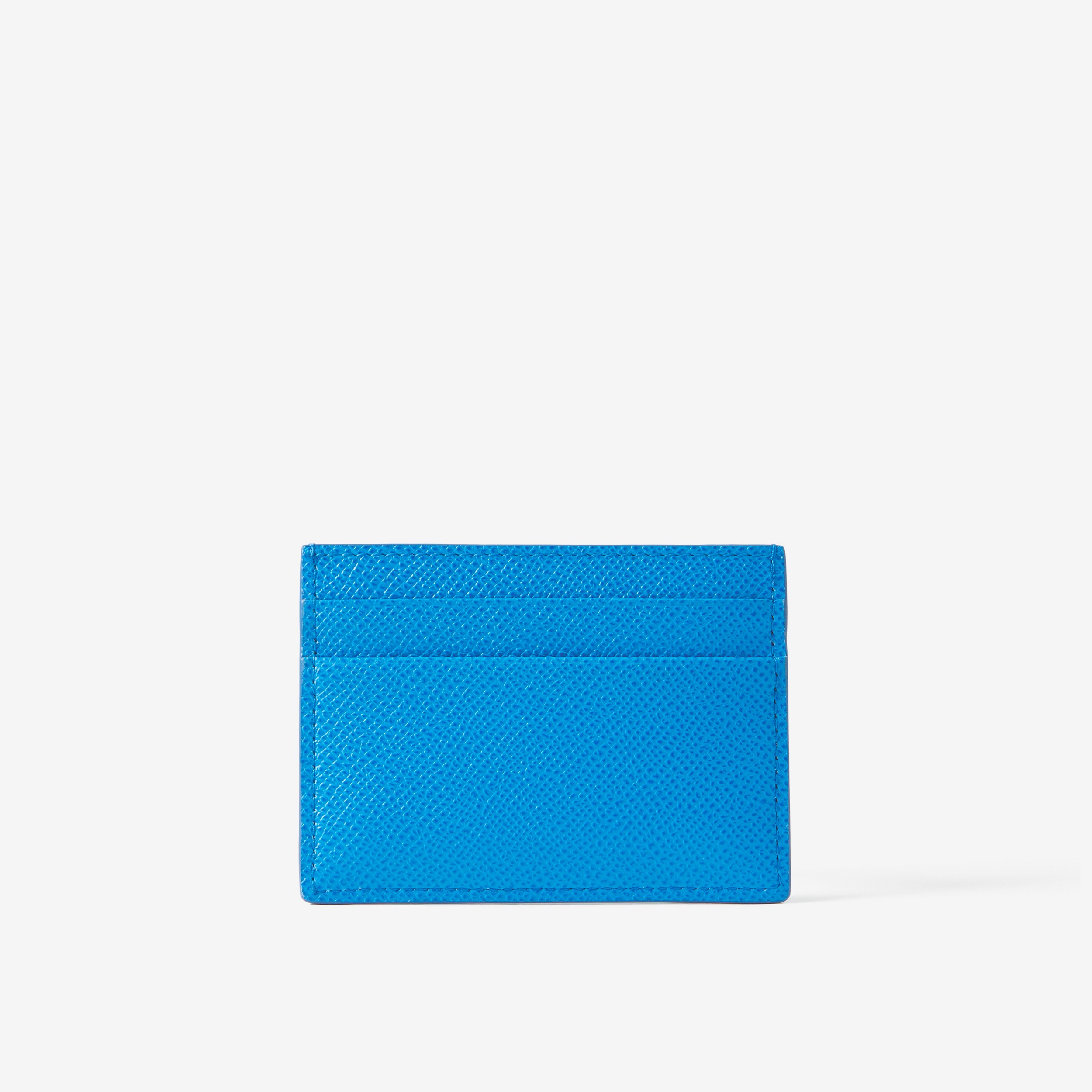 Grainy Leather TB Card Case in Vivid Blue - Men | Burberry® Official - 3