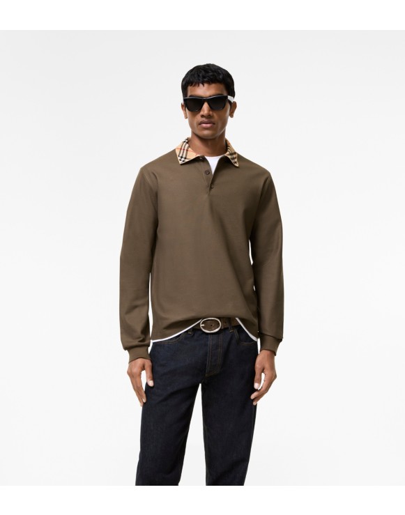 メンズ デザイナーポロシャツ | Burberry®