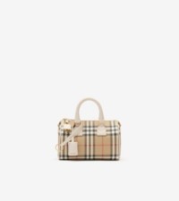 Mini Check Bowling Bag