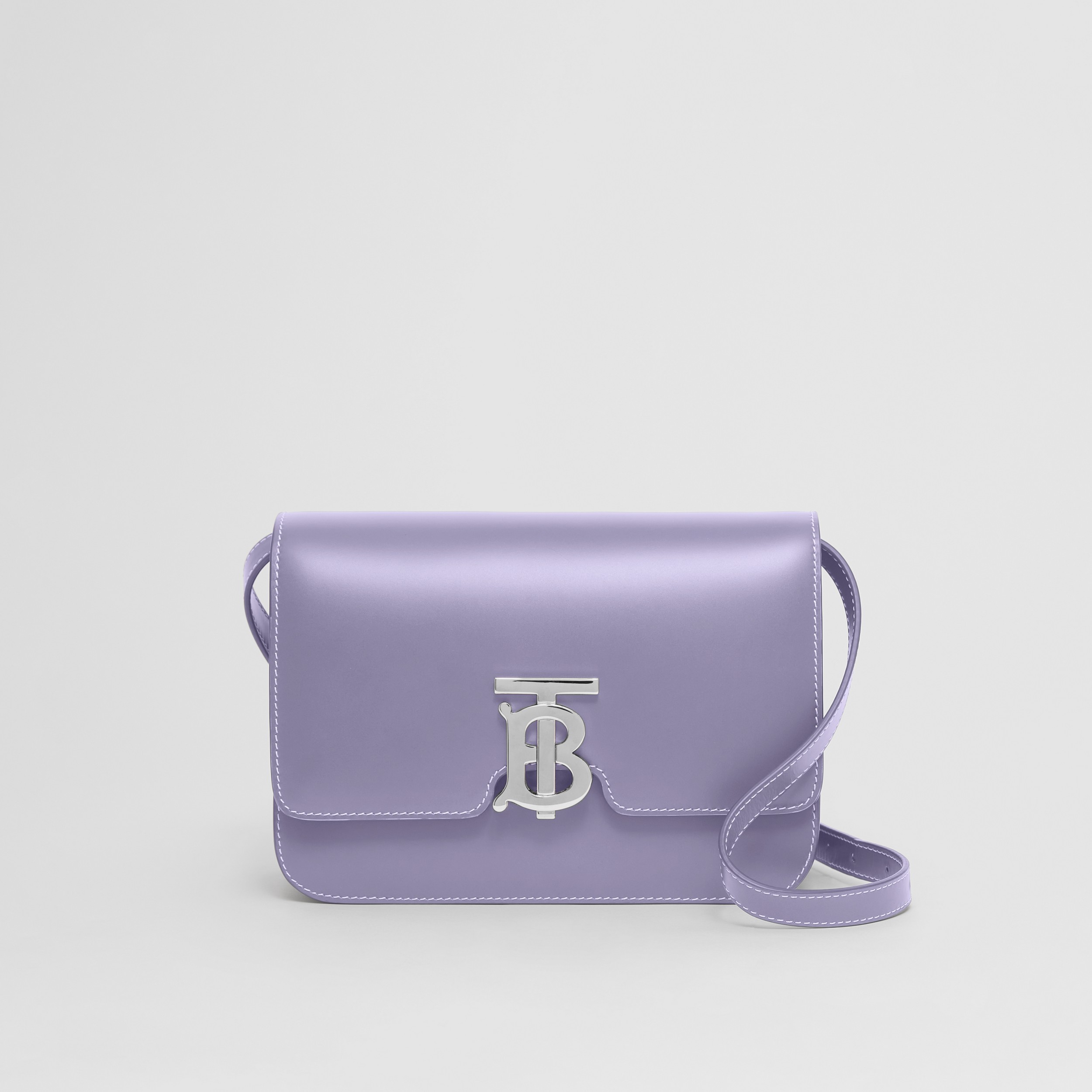 Small Leather TB Bag in Soft Violet - Women | Burberry® Official - 1