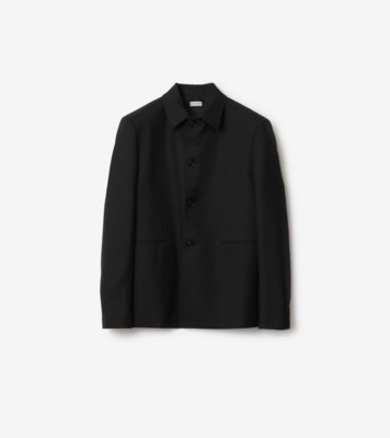 ウール テーラードジャケット (ブラック) - メンズ, ウール | Burberry 