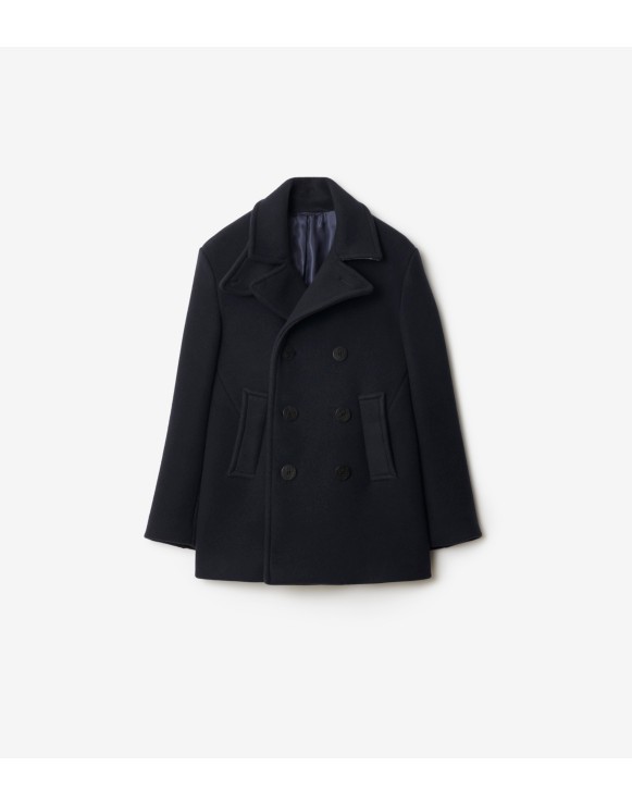 Peacoat aus Wolle