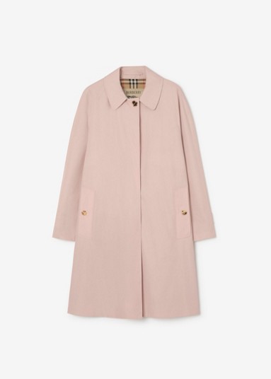 Mid-length Tropical Gabardine Camden Car Coat