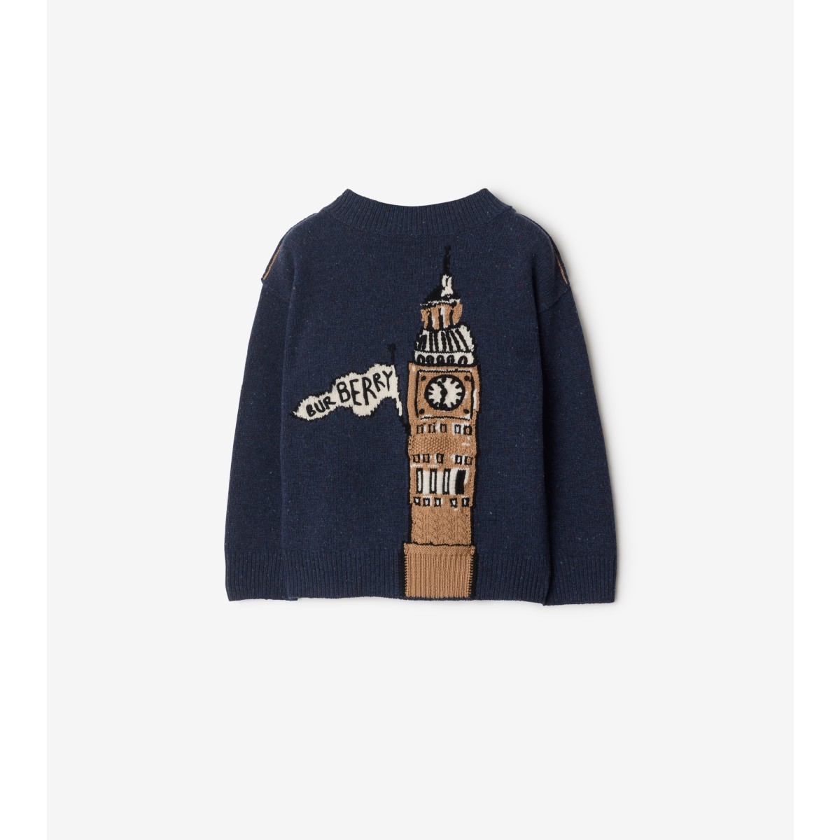 Burberry Kid Boy Knits In Blue
