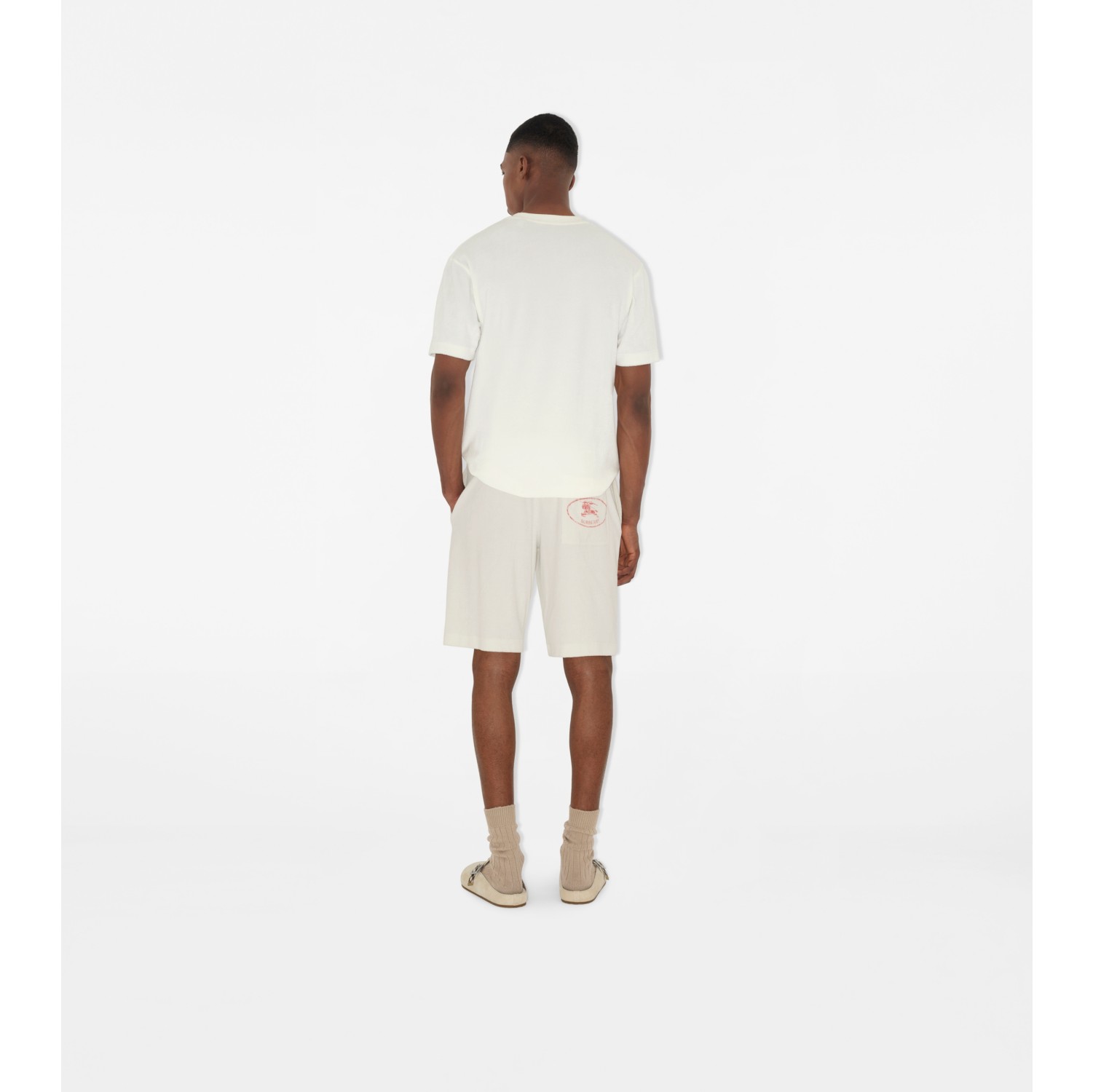 Baumwollmisch-Shorts