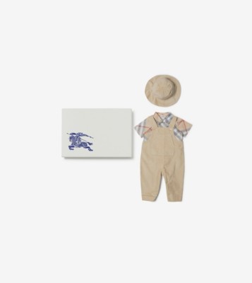 Burberry baby romper hot sale