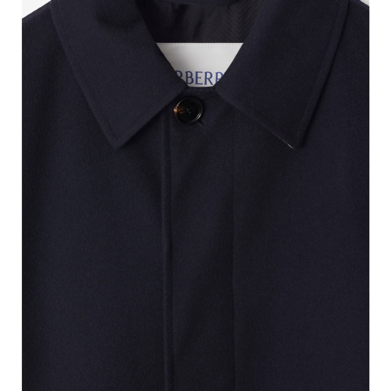 Mid-length Cashmere Car Coat in Navy - Men | Burberry® Official