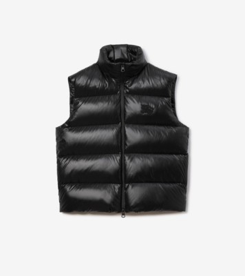 Padded vest in black - Burberry