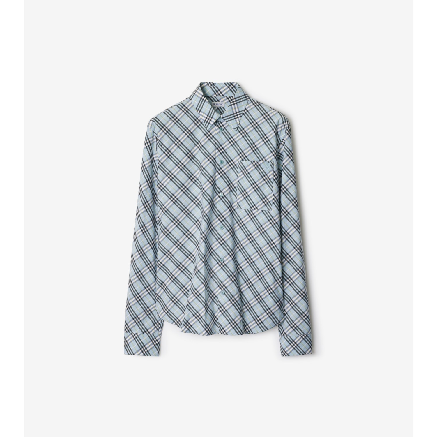 Relaxed Fit Check Cotton Shirt