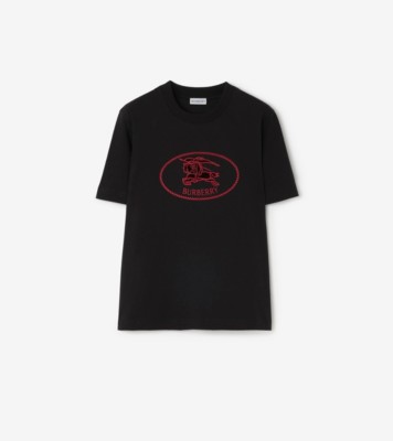 Knight Stamp Cotton T shirt ®