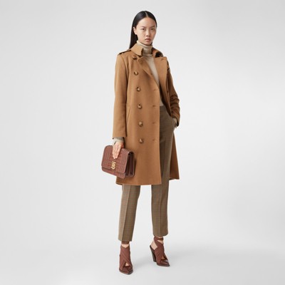 burberry cashmere trench