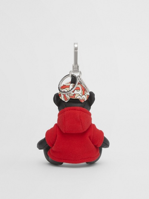 BURBERRY Thomas Bear Charm in Monogram Motif Hoodie