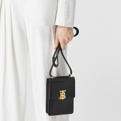 burberry leather robin bag