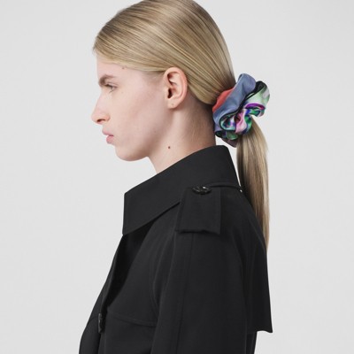 burberry hair scrunchie