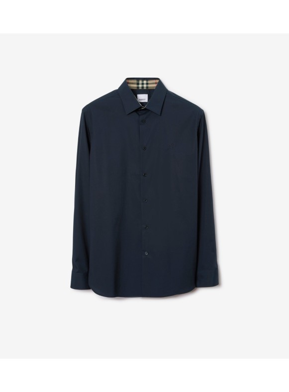 Burberry Short-sleeve Archive Scarf Print Silk Shirt for Men
