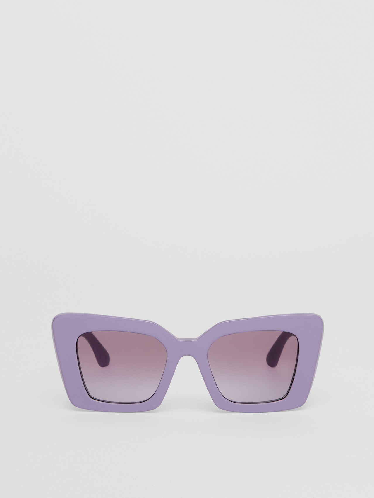 Monogram Motif Square Frame Sunglasses in Lilac