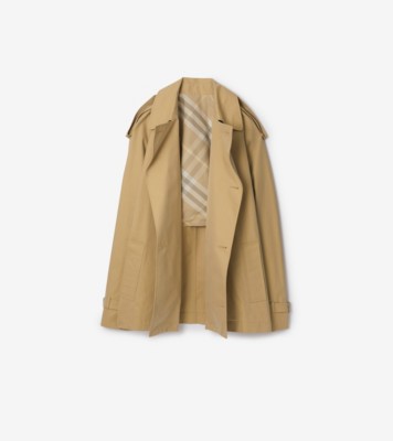 Biglia Short Gabardine Trench Coat