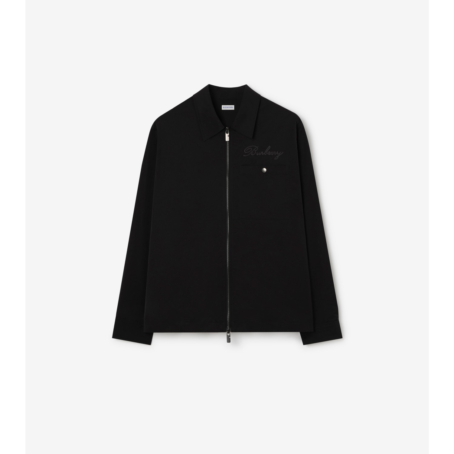 Nylon Zip Overshirt