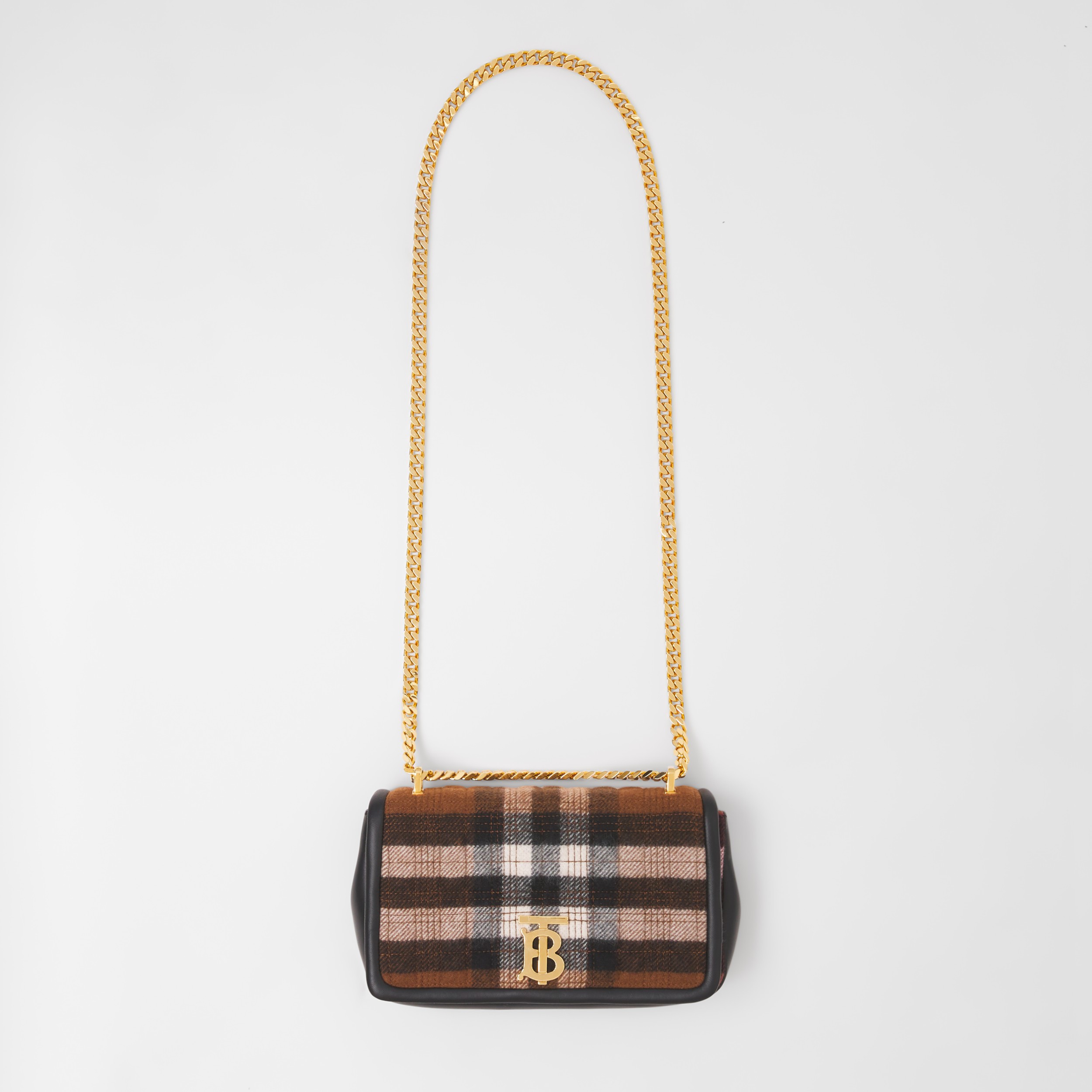 burberry lola square quilted shoulder bag