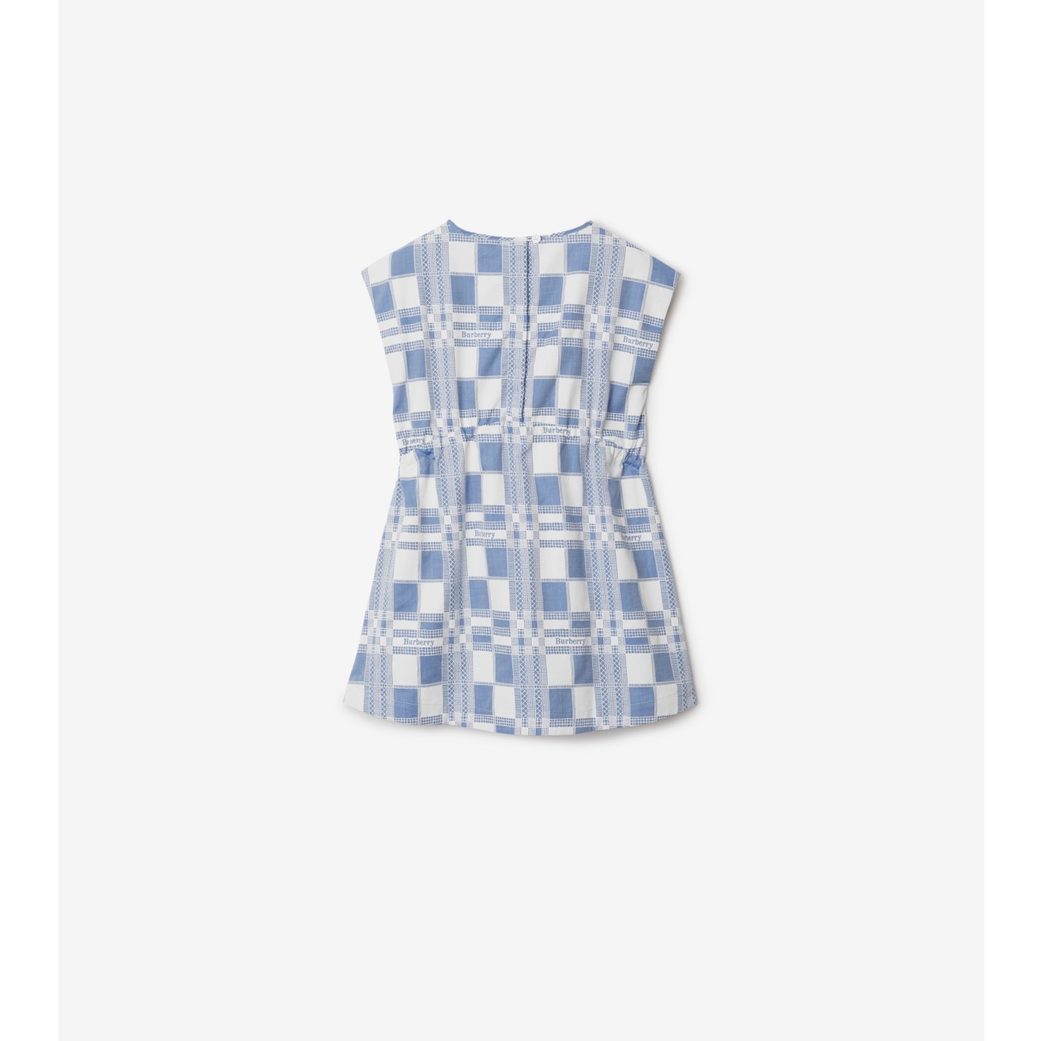 Robe en coton Check