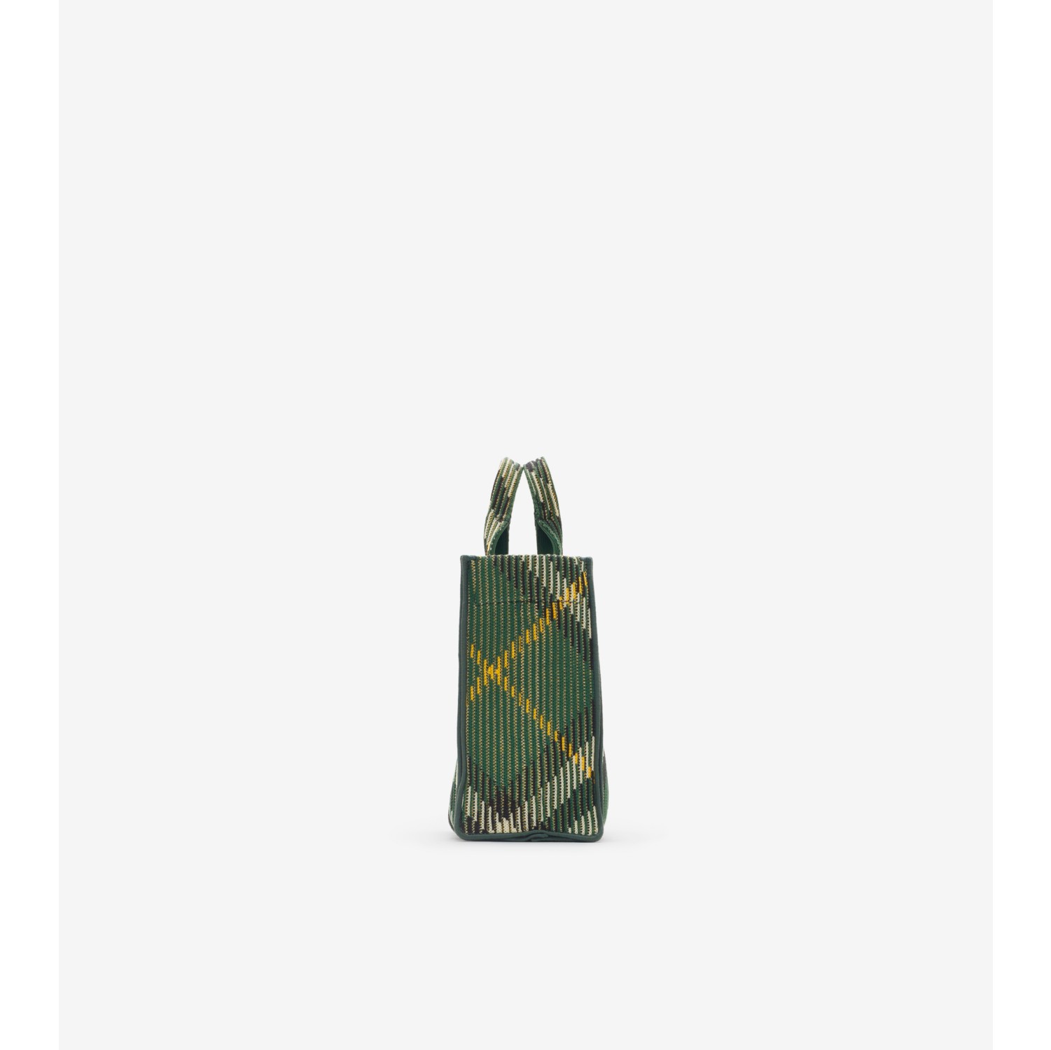 Mini Check Knitted Tote