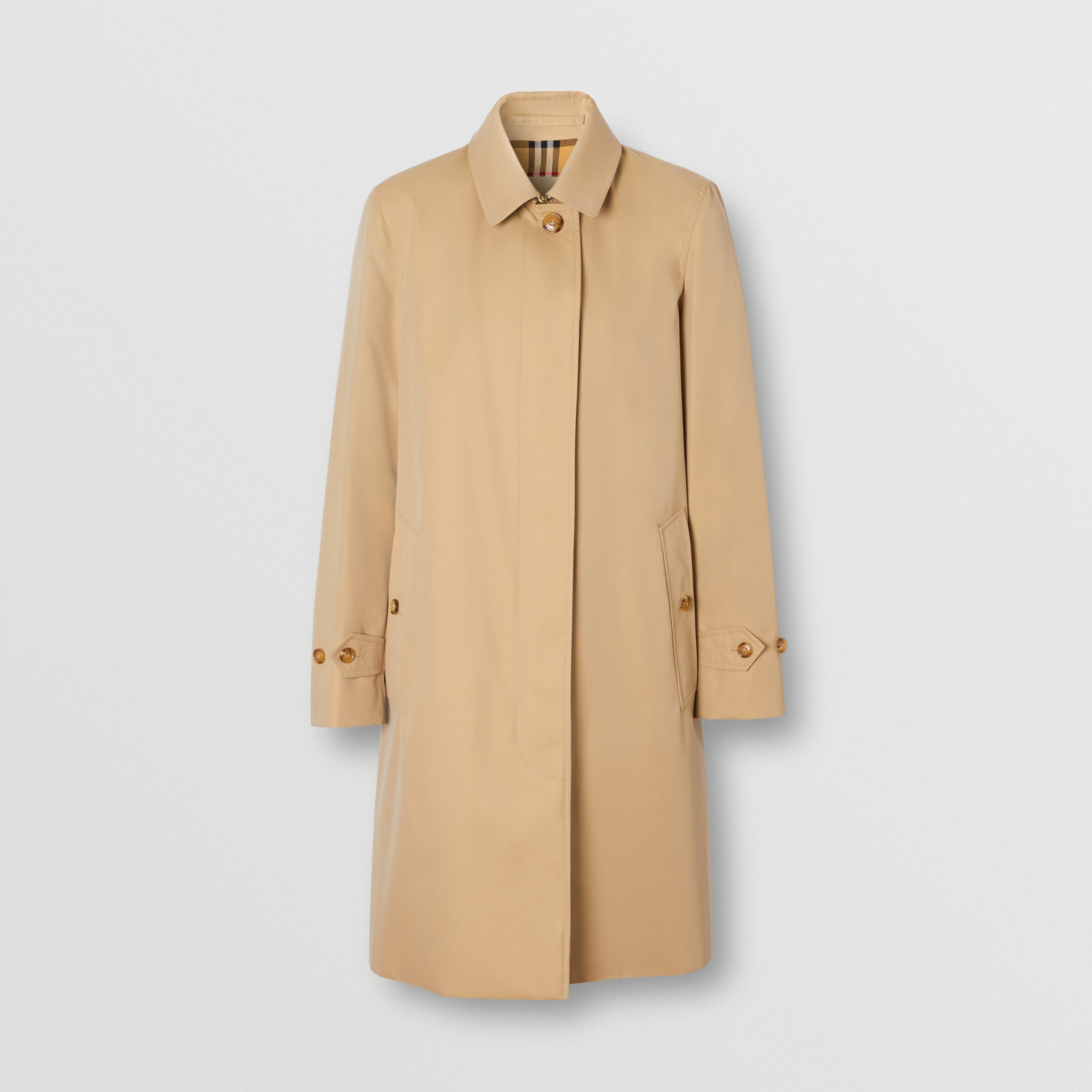 The Pimlico Heritage Car Coat in Honey - Women | Burberry® Official - 4
