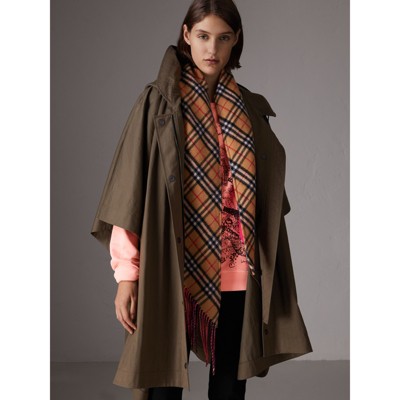 burberry like plaid scarf