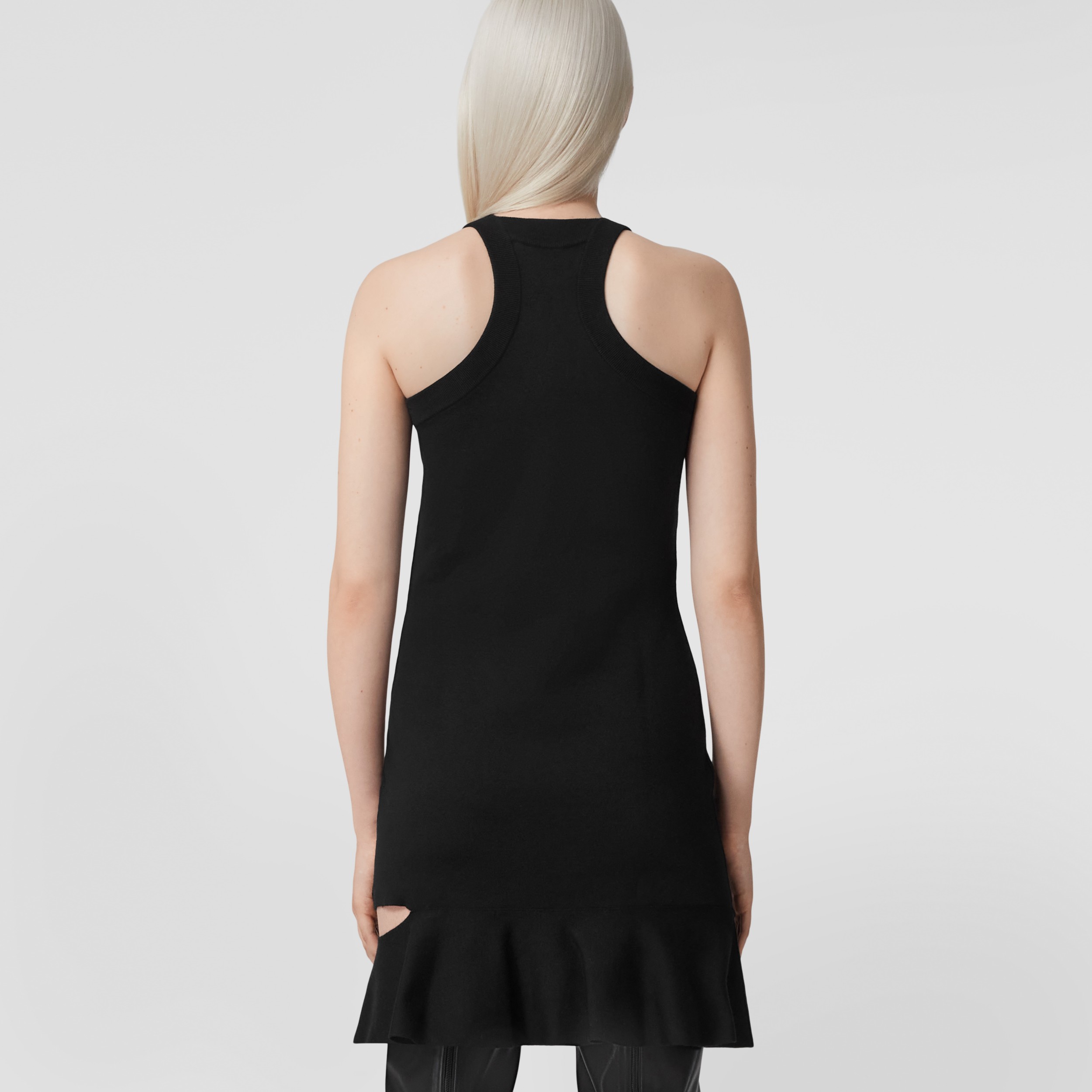 Plastic Dress DESIGN Vestito Corto A Corsetto Con Orlo A