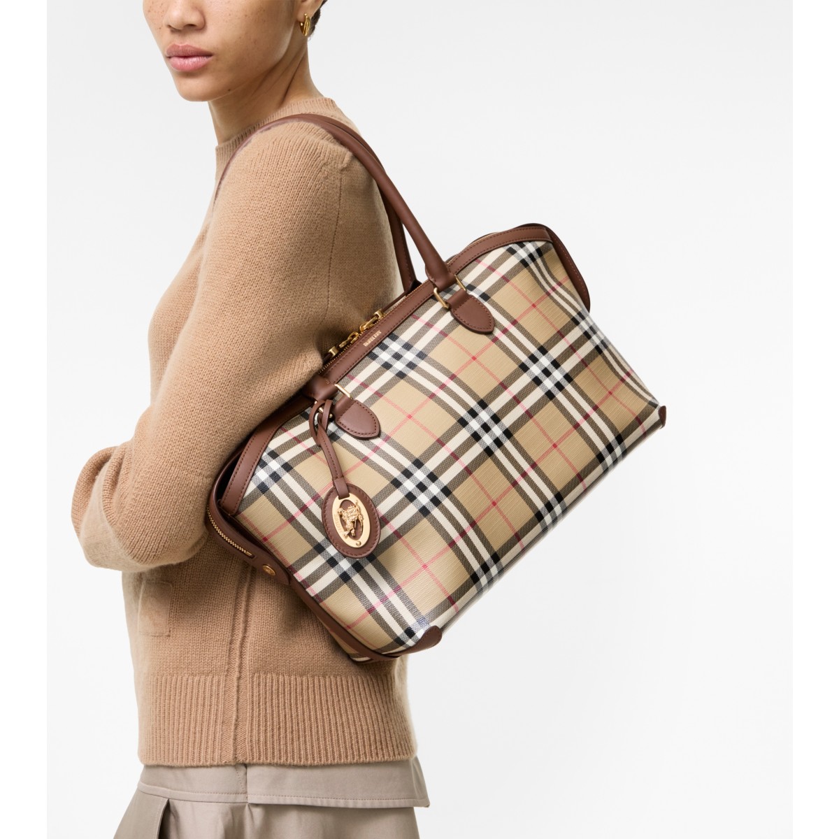  Check Small Zip Tote