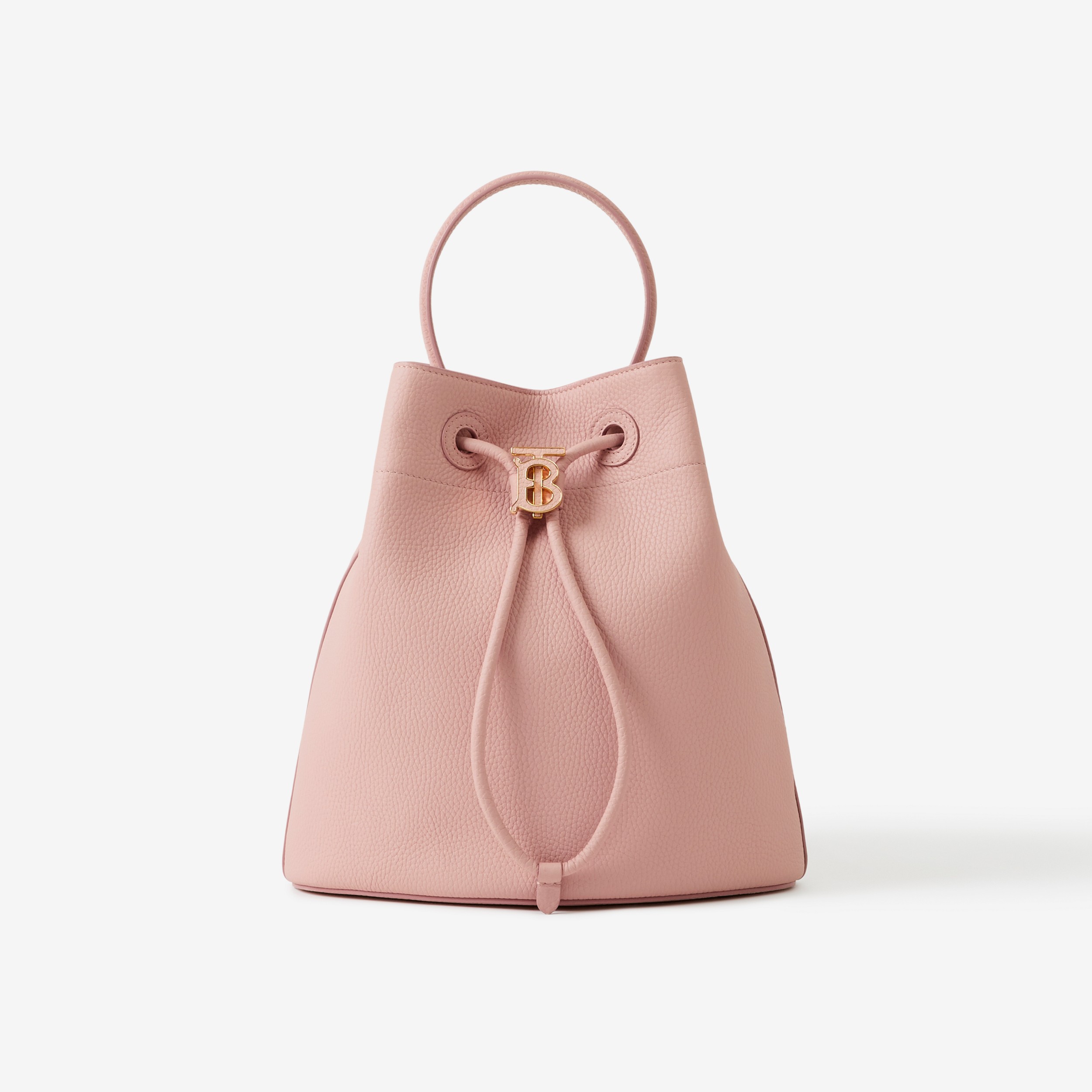 Small TB Bucket Bag in Dusky Pink - Women | Burberry® Official - 1
