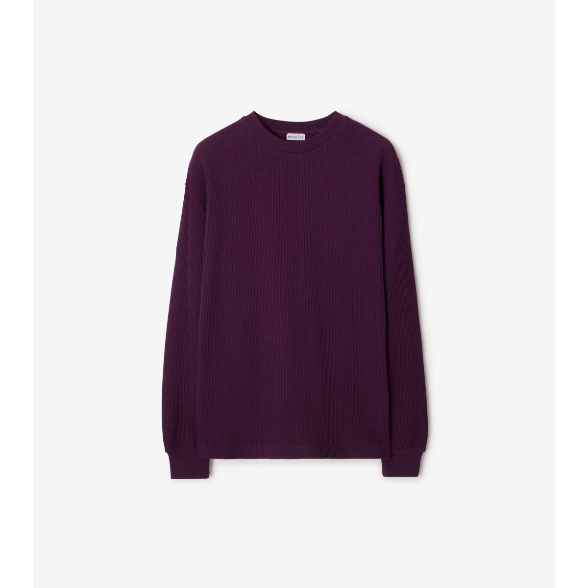 Burberry Ekd-print Cotton Sweatshirt In Pansy