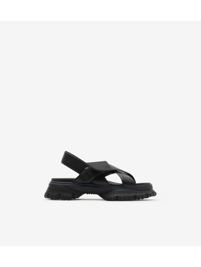 Burberry ardall web y house check sandals best sale