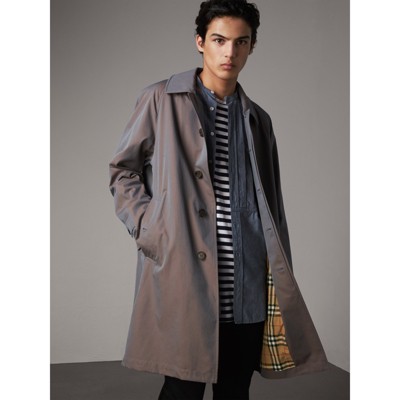 burberry grey trench coat