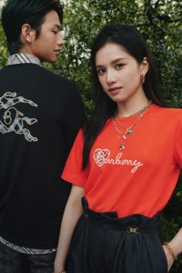 Qixi Festival Burberry Campaign featuring Zhang Jingyi