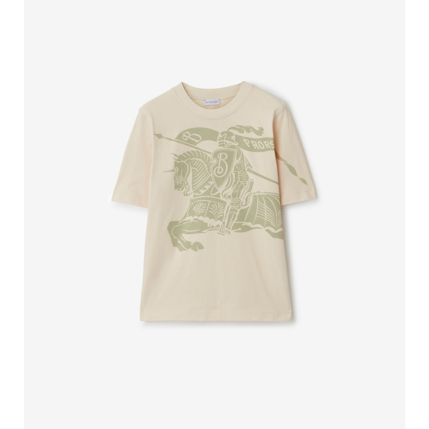 EKD Cotton T shirt in Soap Women Silk Burberry Official