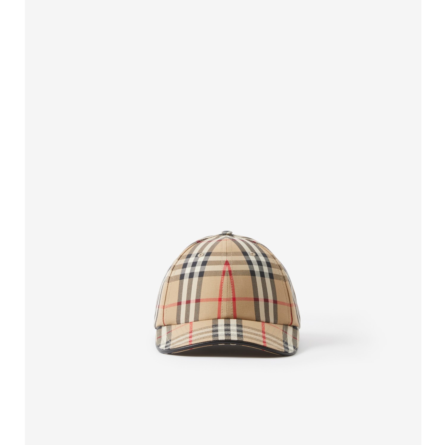 Vintage check best sale baseball cap