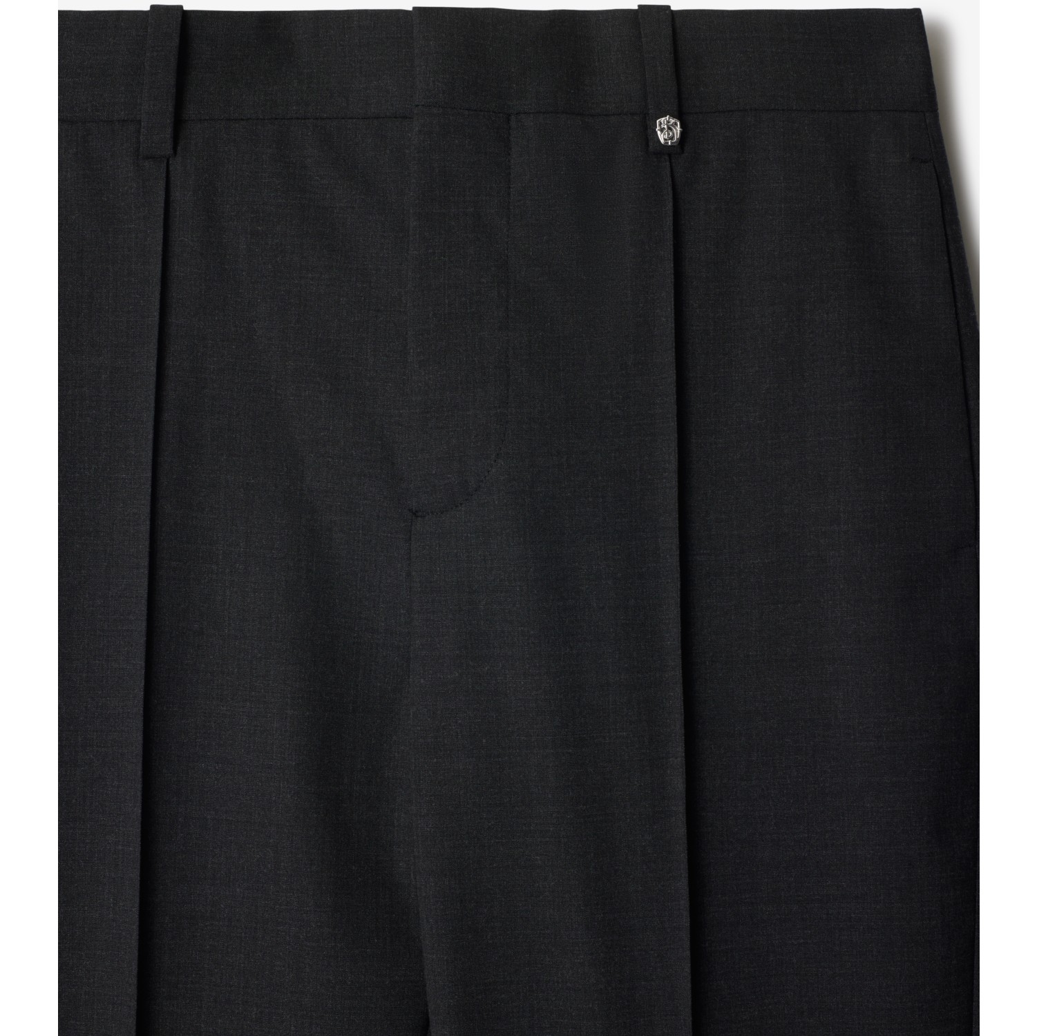 Stretch Wool Tailored Trousers