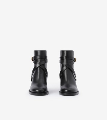 Burberry Pillow check-pattern padded ankle boots - Black