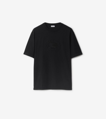 EKD コットンTシャツ (ブラック) - メンズ, コットン | Burberry®公式 