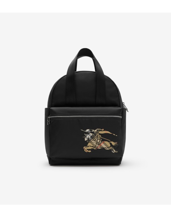 Nylon-Wickelrucksack mit Knight in Check