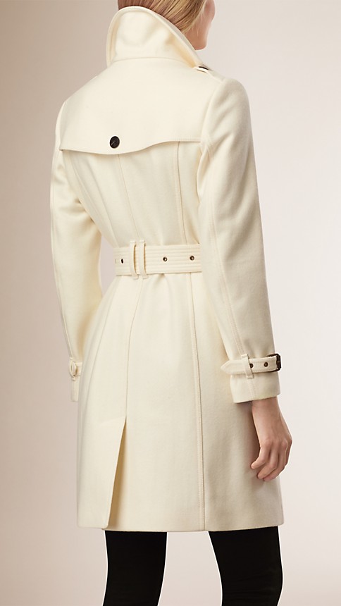 Virgin Wool Cashmere Blend Coat | Burberry
