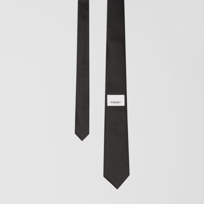 black burberry tie