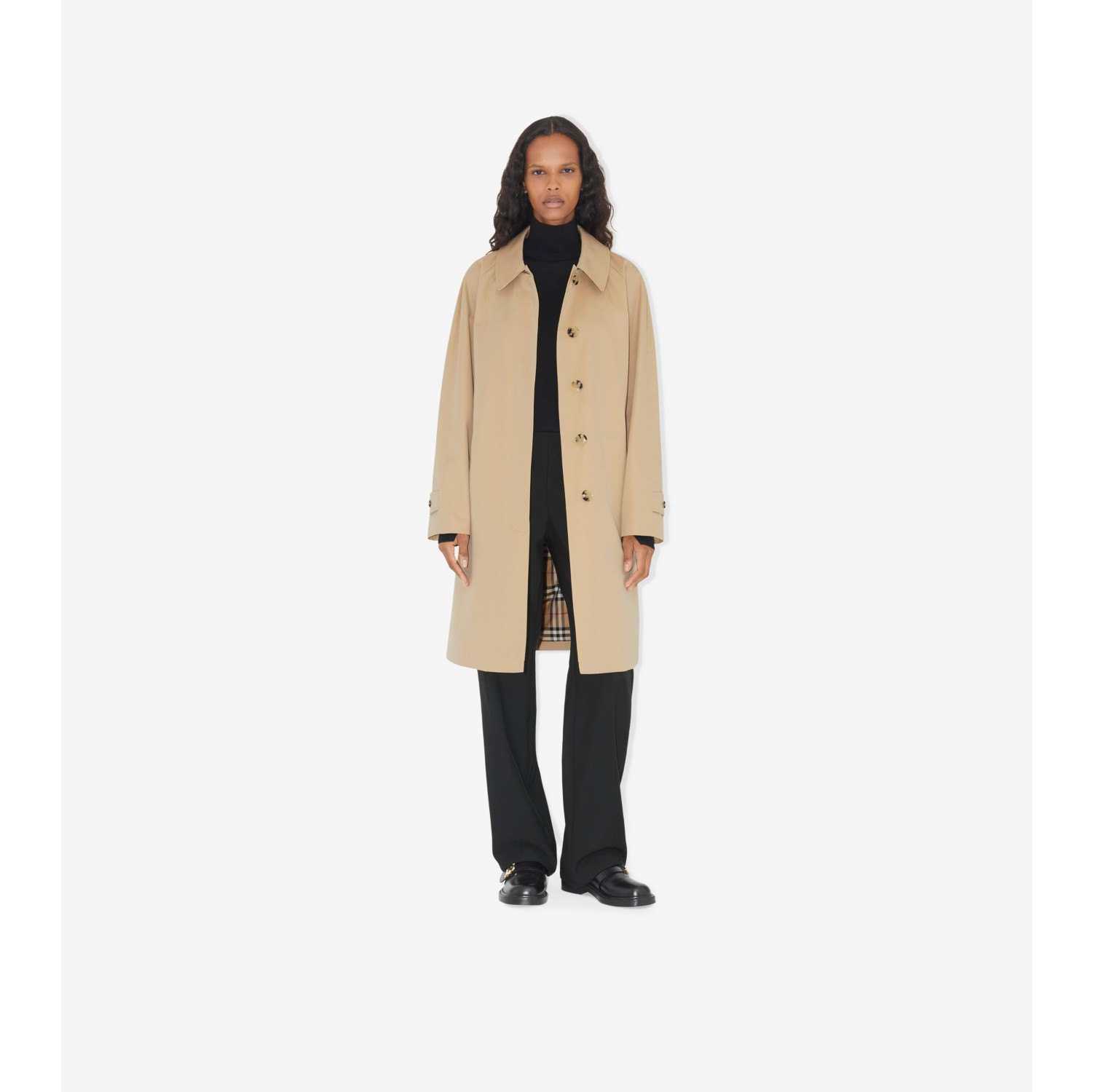 Burberry shearling store car coat