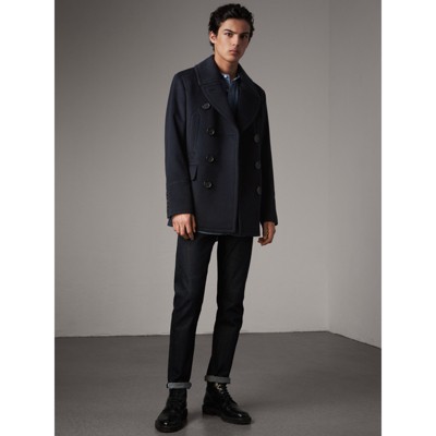 burberry pea jacket