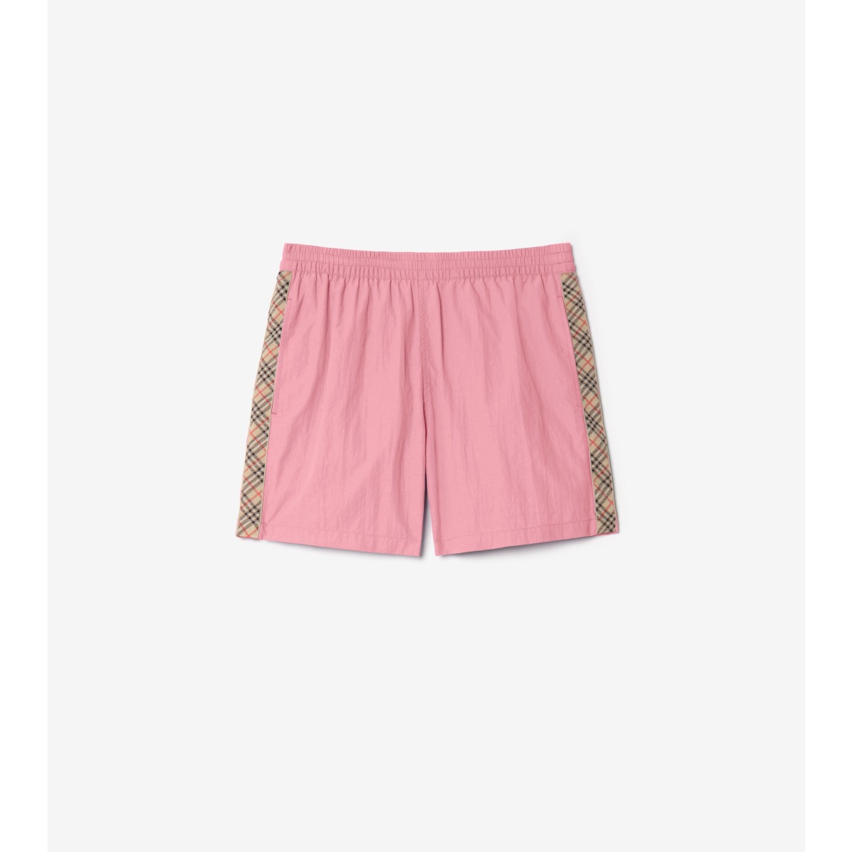  Check Trim Swim Shorts