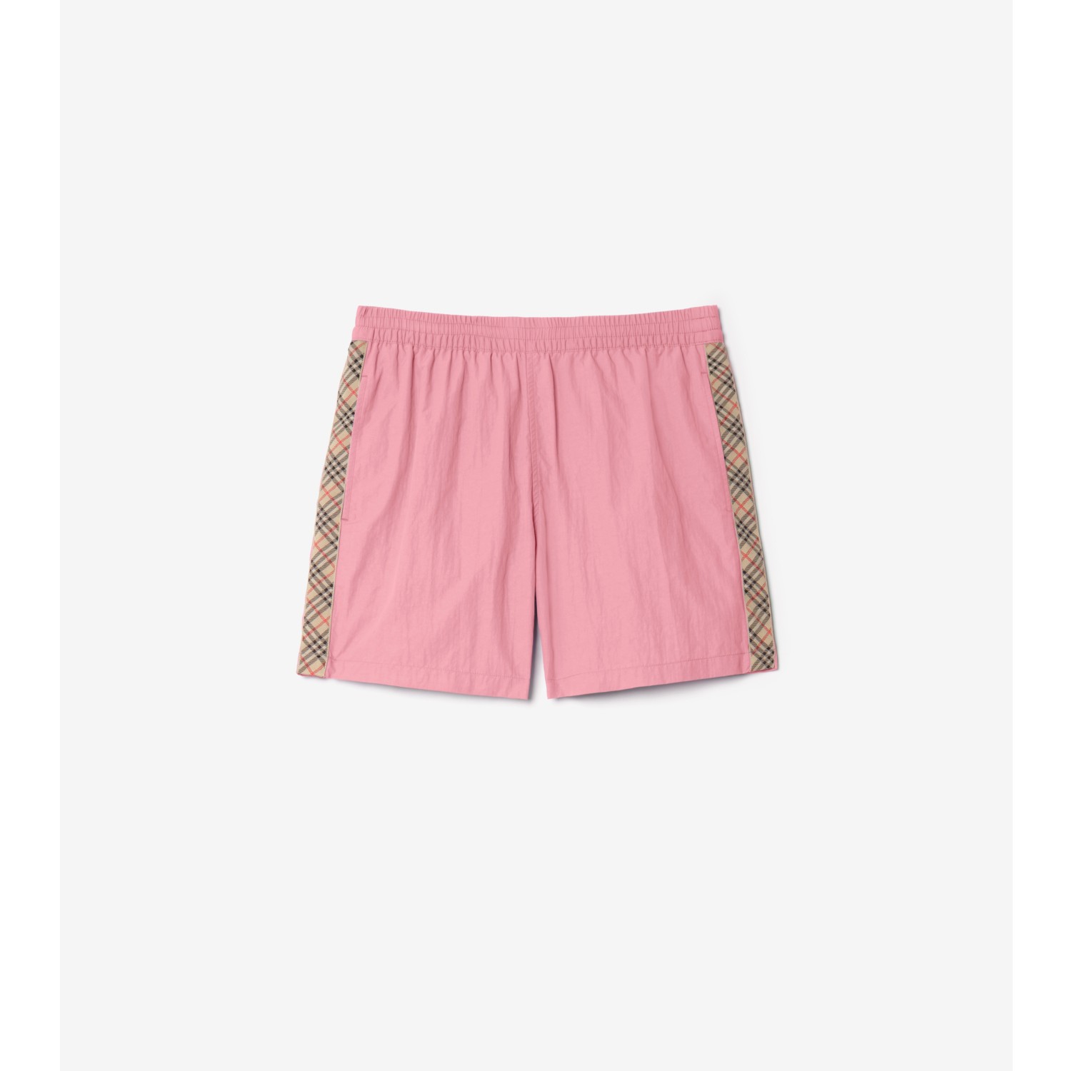 Check Trim Swim Shorts